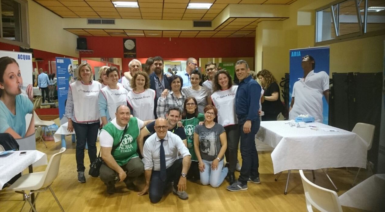 ADRA Ragusa, FESTA DELLA SALUTE- SUCCESSO DELLA RETE DEI PETALI DEL CUORE
